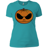 T-Shirts Tahiti Blue / X-Small Jack O Lantern Women's Premium T-Shirt