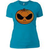 T-Shirts Turquoise / X-Small Jack O Lantern Women's Premium T-Shirt