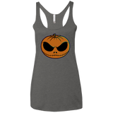 T-Shirts Premium Heather / X-Small Jack O Lantern Women's Triblend Racerback Tank