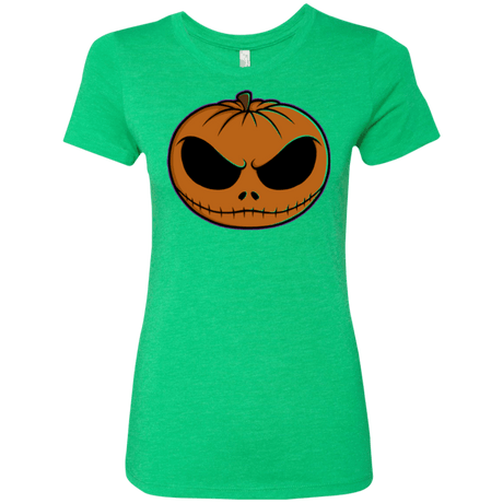 T-Shirts Envy / Small Jack O Lantern Women's Triblend T-Shirt