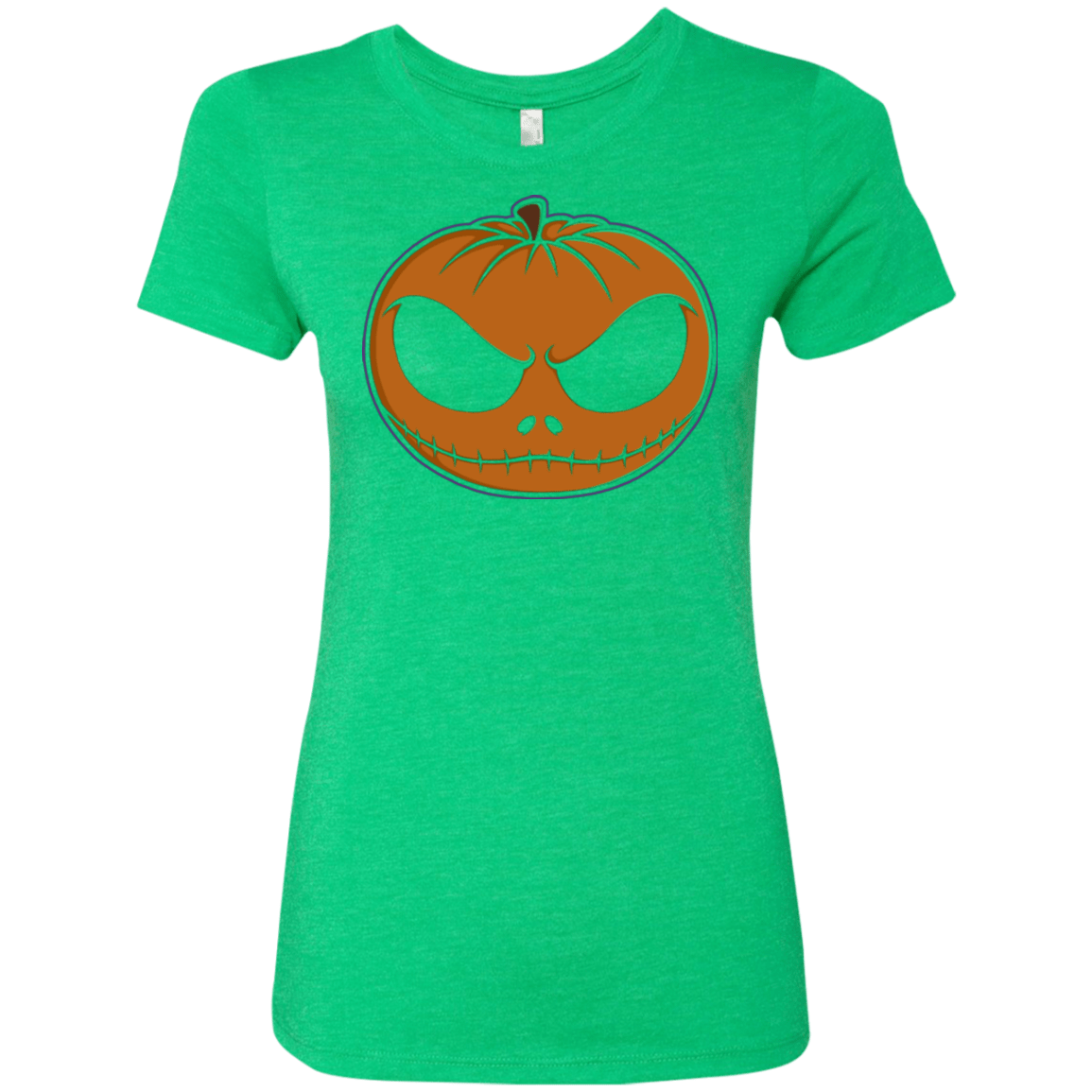 T-Shirts Envy / Small Jack O'Lantern Women's Triblend T-Shirt