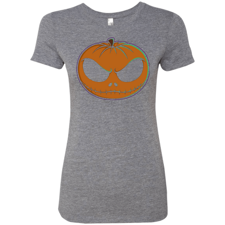 T-Shirts Premium Heather / Small Jack O'Lantern Women's Triblend T-Shirt