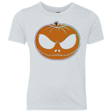 T-Shirts Heather White / YXS Jack O'Lantern Youth Triblend T-Shirt