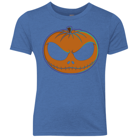T-Shirts Vintage Royal / YXS Jack O'Lantern Youth Triblend T-Shirt