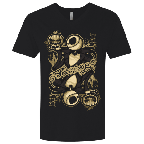 T-Shirts Black / X-Small JACK OF PUMPKINS Men's Premium V-Neck