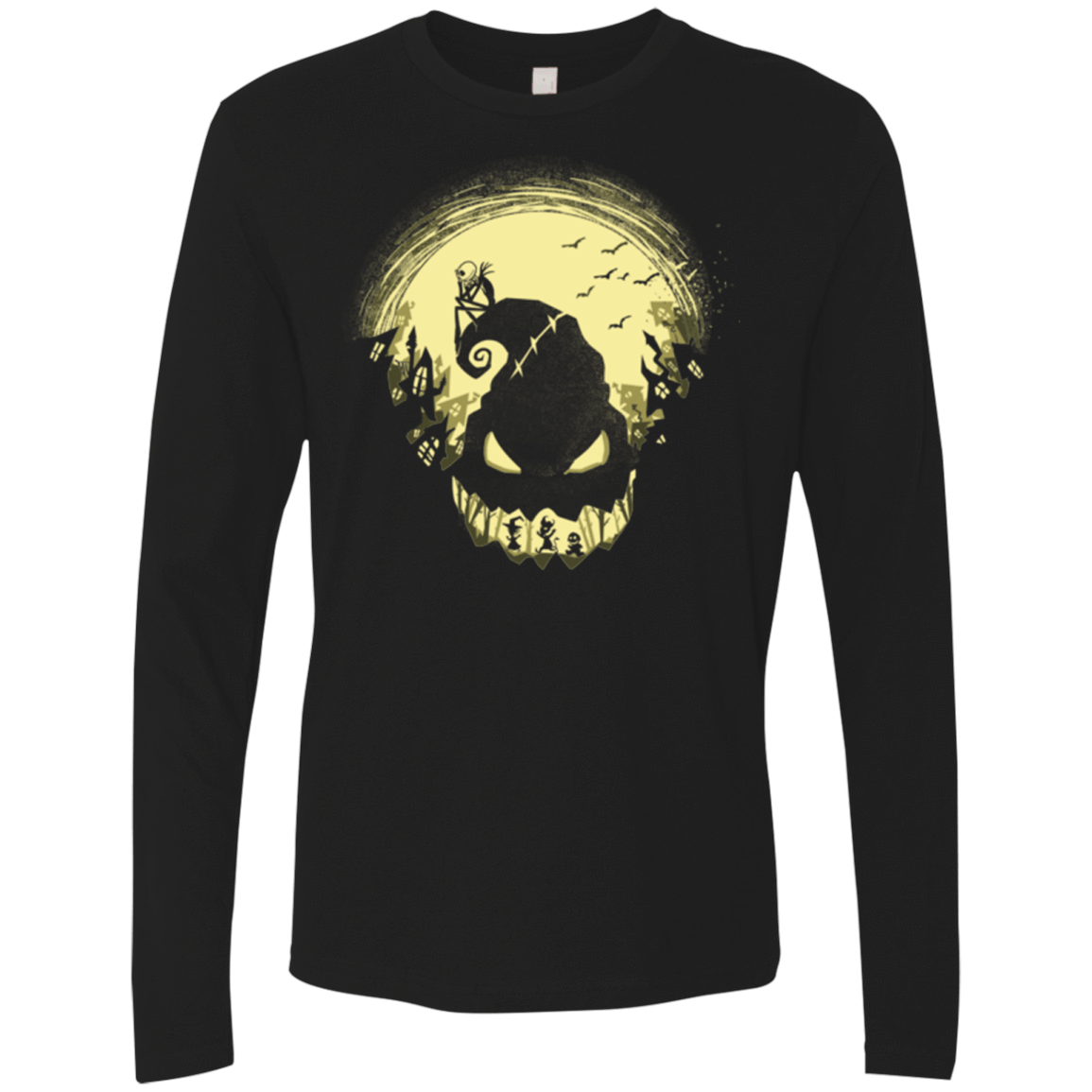 T-Shirts Black / Small Jack's Nightmare Men's Premium Long Sleeve