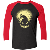 T-Shirts Vintage Black/Vintage Red / X-Small Jack's Nightmare Men's Triblend 3/4 Sleeve