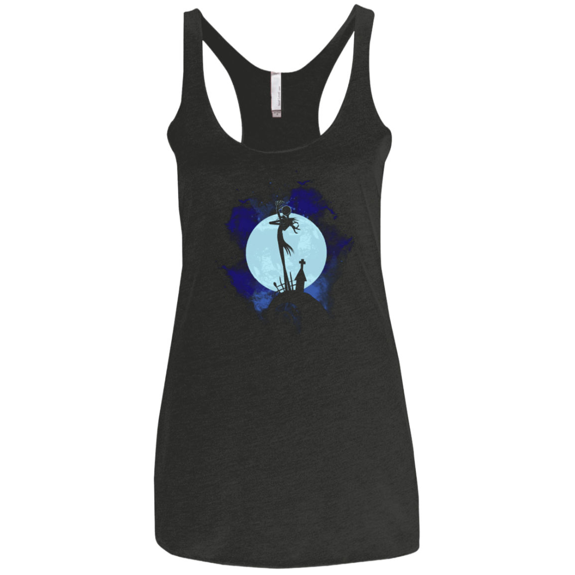 T-Shirts Vintage Black / X-Small JACK SPACE Women's Triblend Racerback Tank