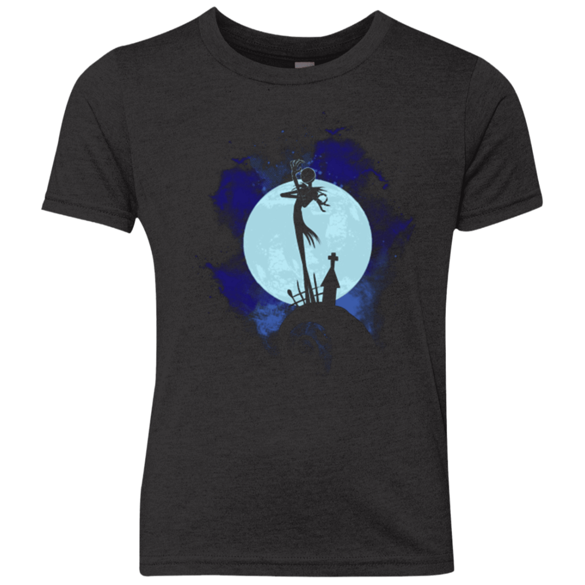 T-Shirts Vintage Black / YXS JACK SPACE Youth Triblend T-Shirt