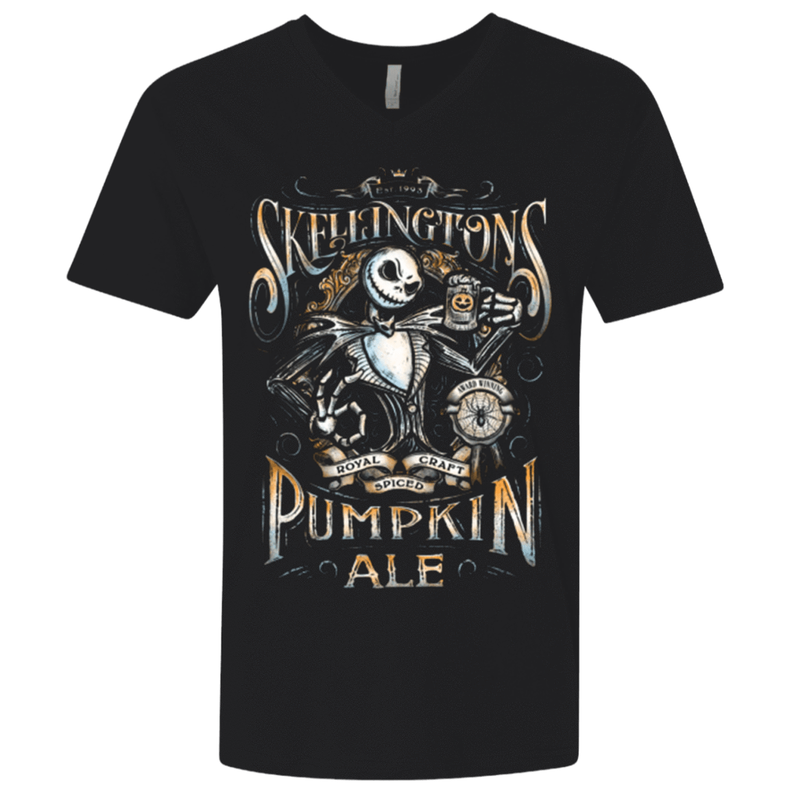 T-Shirts Black / X-Small JACKS ALE Men's Premium V-Neck