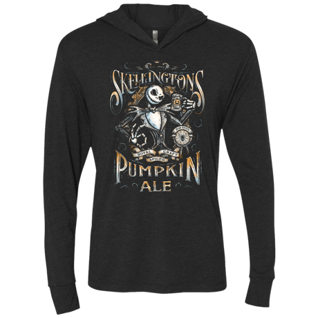 T-Shirts Vintage Black / X-Small JACKS ALE Triblend Long Sleeve Hoodie Tee