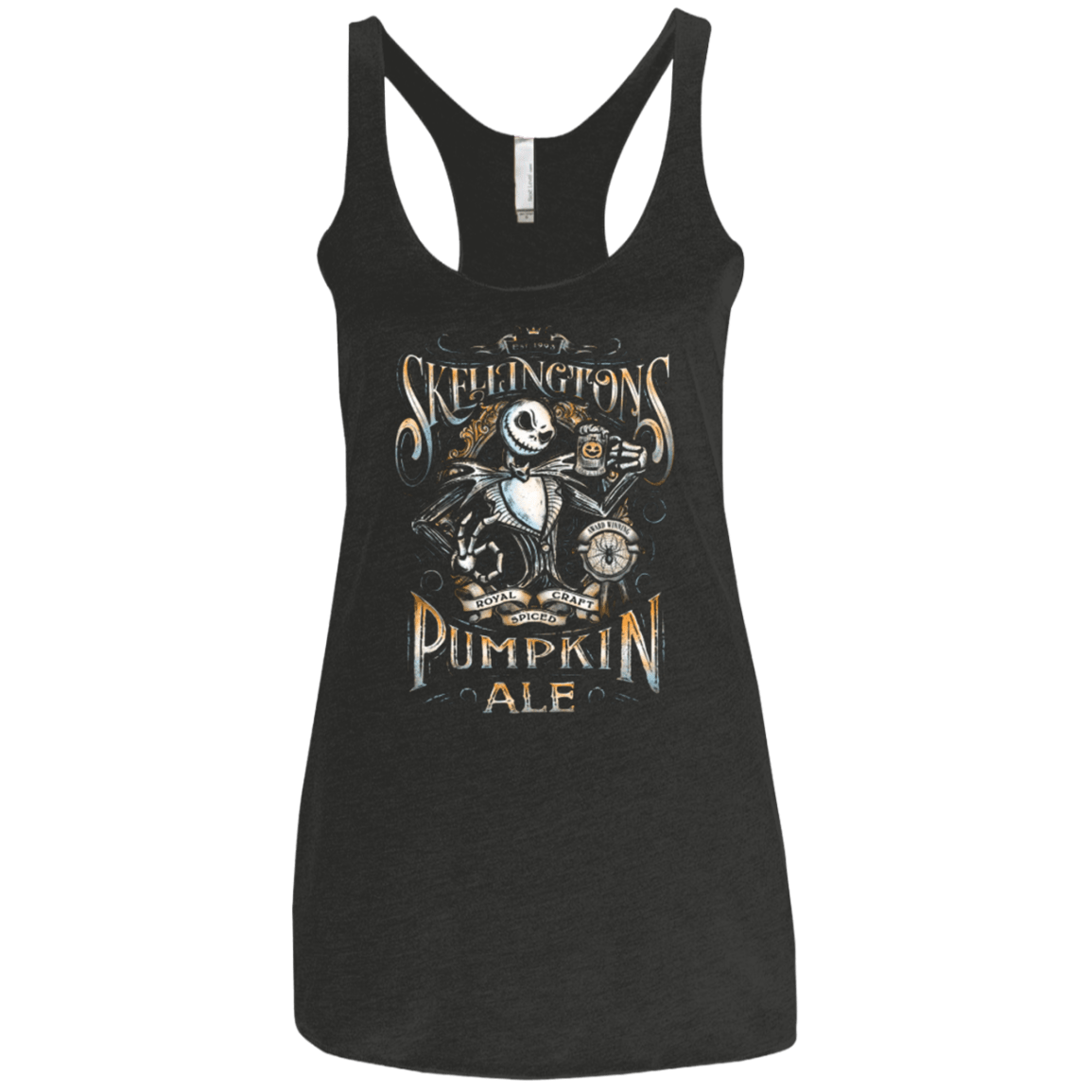 T-Shirts Vintage Black / X-Small JACKS ALE Women's Triblend Racerback Tank