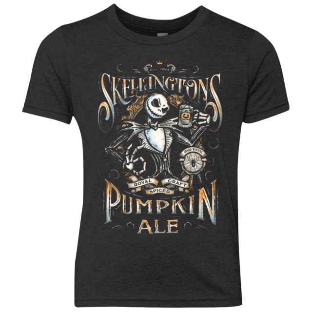 T-Shirts Vintage Black / YXS JACKS ALE Youth Triblend T-Shirt