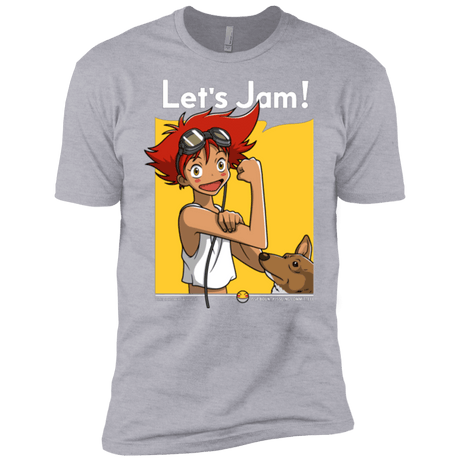 T-Shirts Heather Grey / YXS JAMMING WITH EDWARD Boys Premium T-Shirt