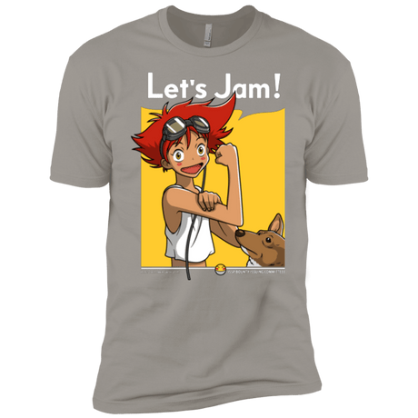 T-Shirts Light Grey / YXS JAMMING WITH EDWARD Boys Premium T-Shirt