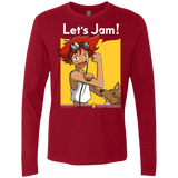 T-Shirts Cardinal / Small JAMMING WITH EDWARD Men's Premium Long Sleeve