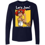 T-Shirts Midnight Navy / Small JAMMING WITH EDWARD Men's Premium Long Sleeve