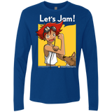 T-Shirts Royal / Small JAMMING WITH EDWARD Men's Premium Long Sleeve