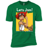 T-Shirts Kelly Green / X-Small JAMMING WITH EDWARD Men's Premium T-Shirt