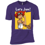 T-Shirts Purple / X-Small JAMMING WITH EDWARD Men's Premium T-Shirt