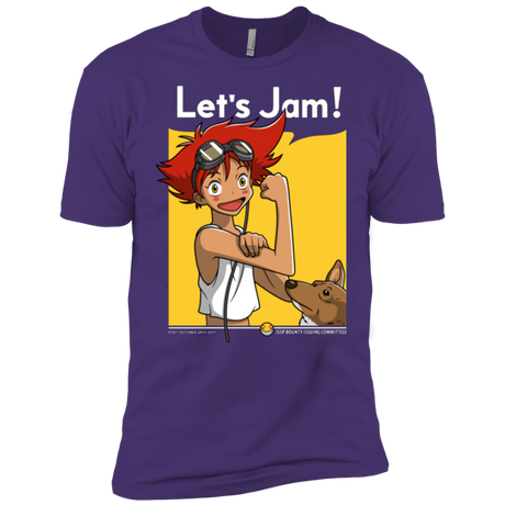 T-Shirts Purple / X-Small JAMMING WITH EDWARD Men's Premium T-Shirt