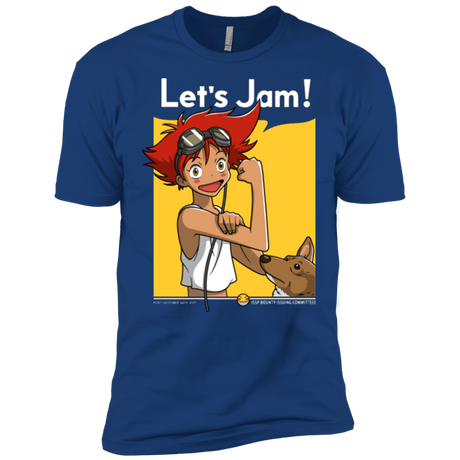 T-Shirts Royal / X-Small JAMMING WITH EDWARD Men's Premium T-Shirt