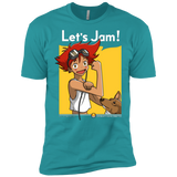 T-Shirts Tahiti Blue / X-Small JAMMING WITH EDWARD Men's Premium T-Shirt