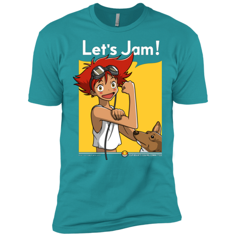 T-Shirts Tahiti Blue / X-Small JAMMING WITH EDWARD Men's Premium T-Shirt