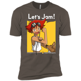 T-Shirts Warm Grey / X-Small JAMMING WITH EDWARD Men's Premium T-Shirt