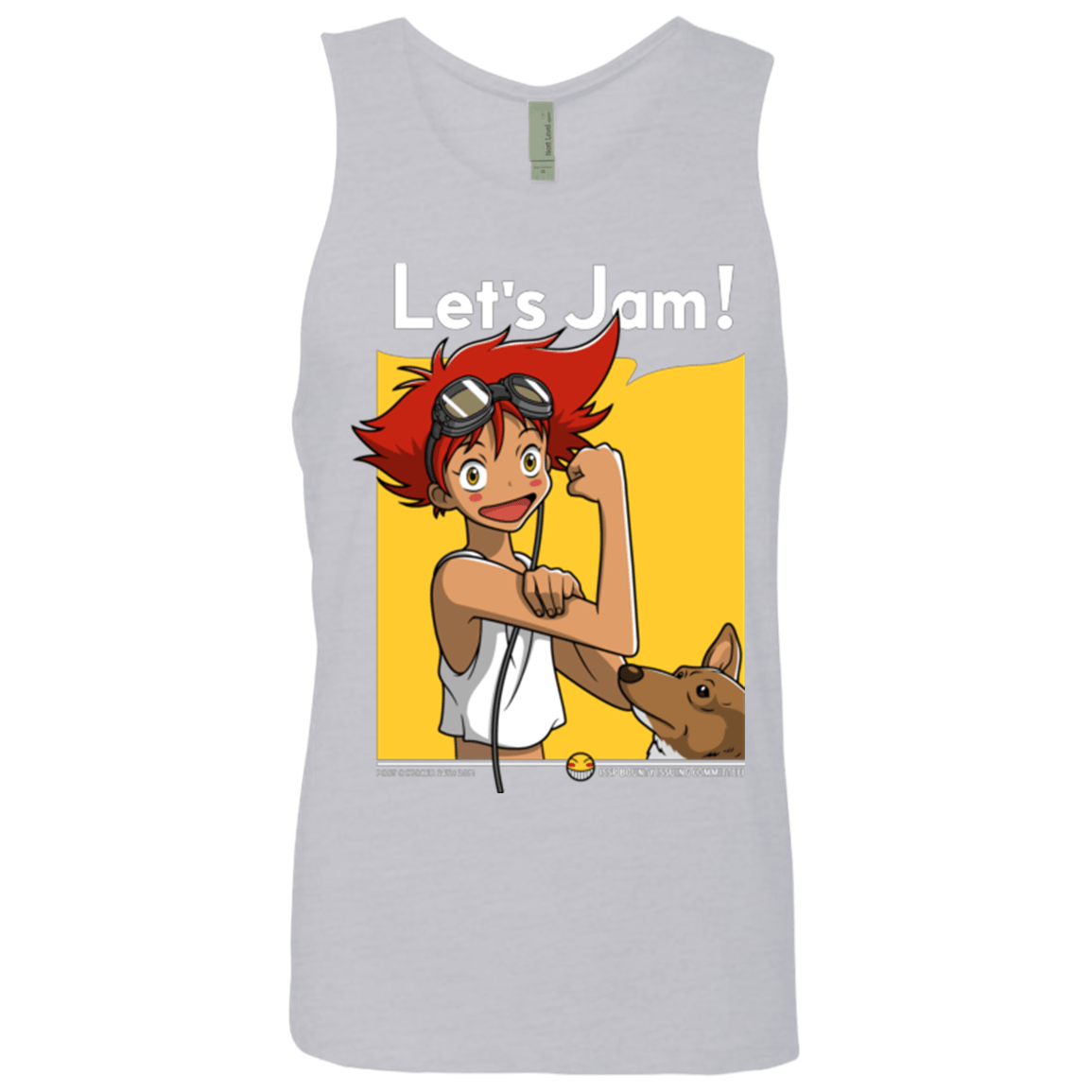 T-Shirts Heather Grey / Small JAMMING WITH EDWARD Men's Premium Tank Top