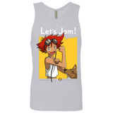 T-Shirts Heather Grey / Small JAMMING WITH EDWARD Men's Premium Tank Top