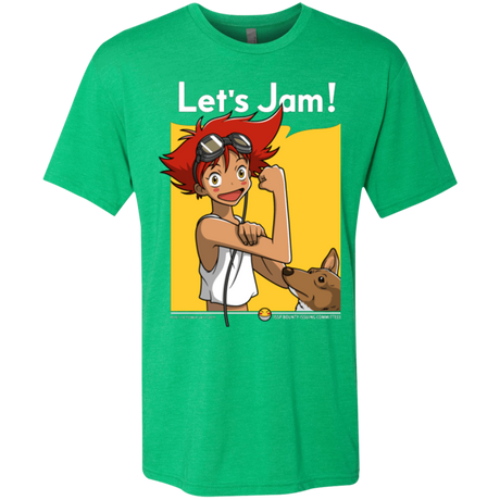 T-Shirts Envy / Small JAMMING WITH EDWARD Men's Triblend T-Shirt