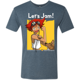 T-Shirts Indigo / Small JAMMING WITH EDWARD Men's Triblend T-Shirt