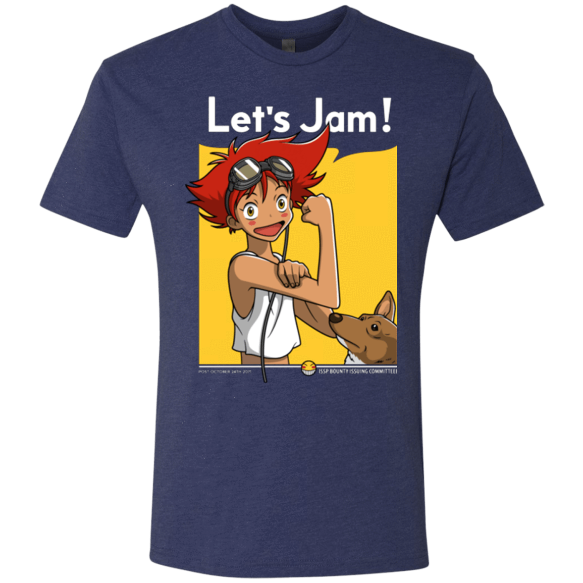 T-Shirts Vintage Navy / Small JAMMING WITH EDWARD Men's Triblend T-Shirt