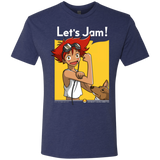 T-Shirts Vintage Navy / Small JAMMING WITH EDWARD Men's Triblend T-Shirt