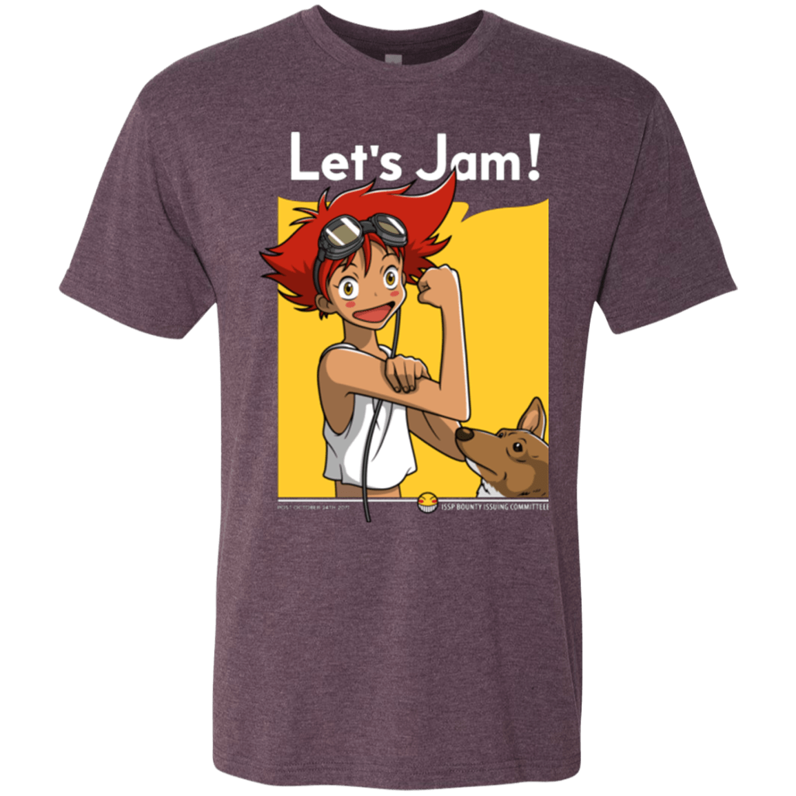 T-Shirts Vintage Purple / Small JAMMING WITH EDWARD Men's Triblend T-Shirt