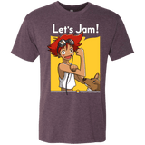 T-Shirts Vintage Purple / Small JAMMING WITH EDWARD Men's Triblend T-Shirt