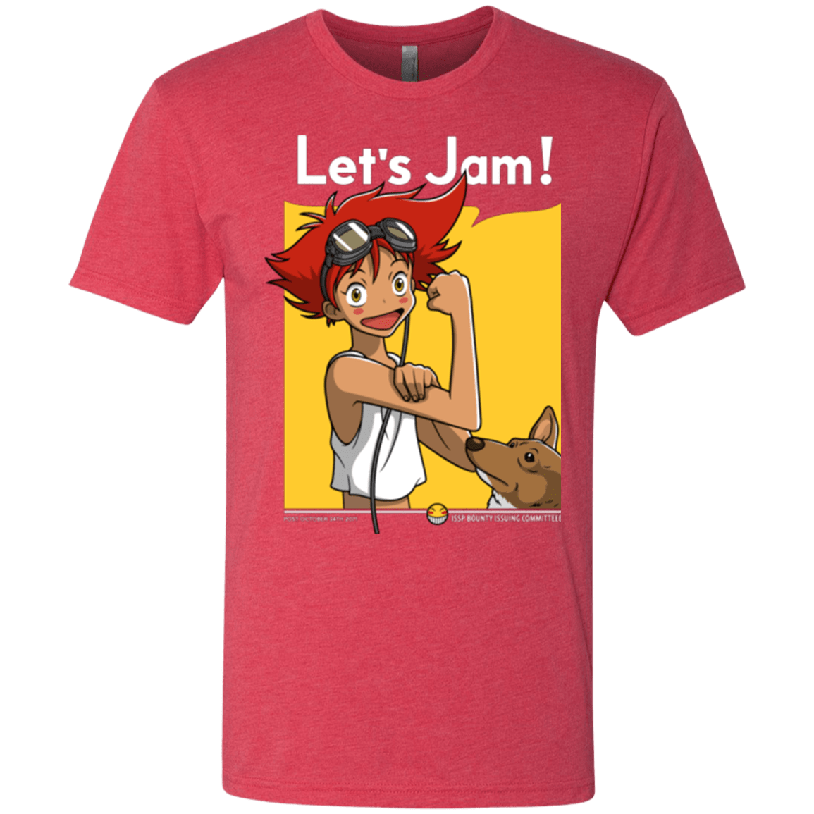 T-Shirts Vintage Red / Small JAMMING WITH EDWARD Men's Triblend T-Shirt