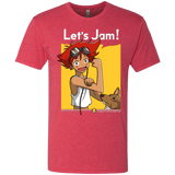 T-Shirts Vintage Red / Small JAMMING WITH EDWARD Men's Triblend T-Shirt