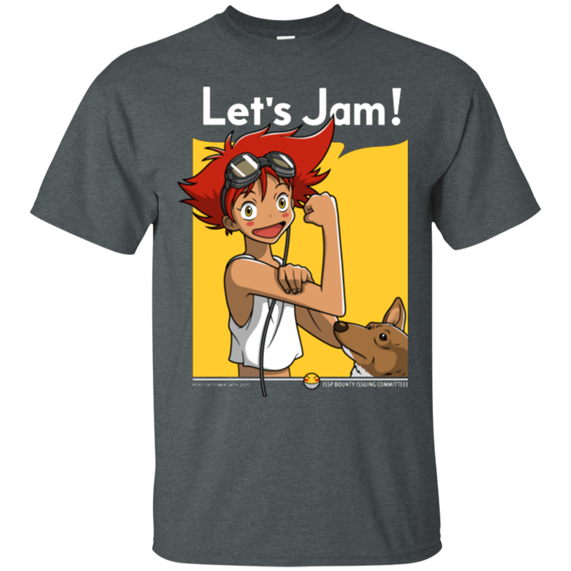 T-Shirts Dark Heather / Small JAMMING WITH EDWARD T-Shirt