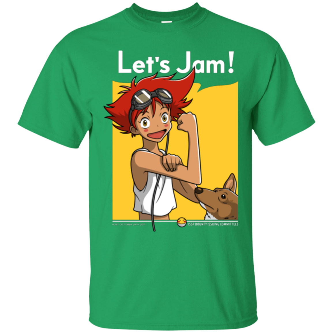 T-Shirts Irish Green / Small JAMMING WITH EDWARD T-Shirt
