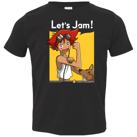 T-Shirts Black / 2T JAMMING WITH EDWARD Toddler Premium T-Shirt