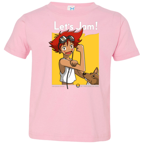 T-Shirts Pink / 2T JAMMING WITH EDWARD Toddler Premium T-Shirt