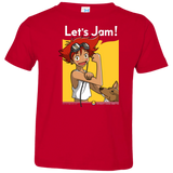 T-Shirts Red / 2T JAMMING WITH EDWARD Toddler Premium T-Shirt