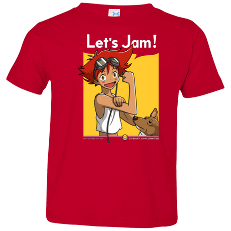 T-Shirts Red / 2T JAMMING WITH EDWARD Toddler Premium T-Shirt