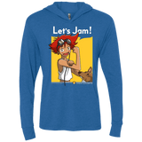 T-Shirts Vintage Royal / X-Small JAMMING WITH EDWARD Triblend Long Sleeve Hoodie Tee