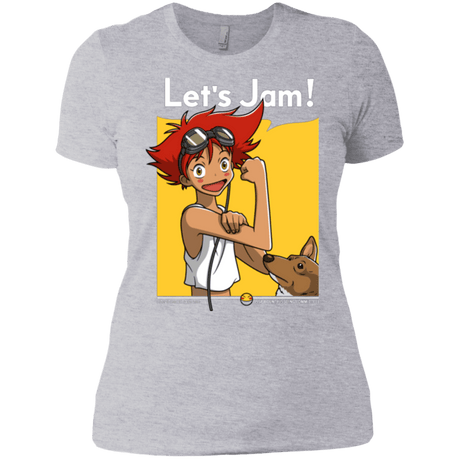 T-Shirts Heather Grey / X-Small JAMMING WITH EDWARD Women's Premium T-Shirt