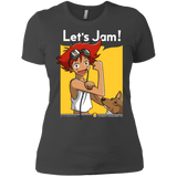 T-Shirts Heavy Metal / X-Small JAMMING WITH EDWARD Women's Premium T-Shirt