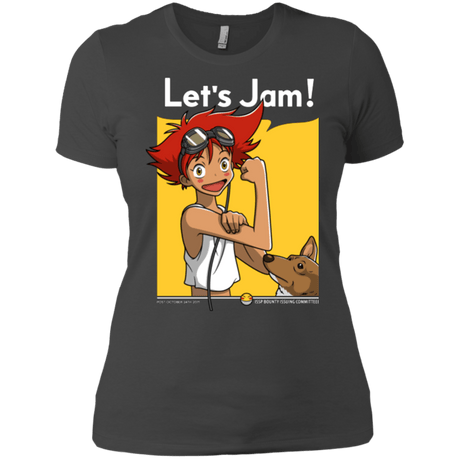 T-Shirts Heavy Metal / X-Small JAMMING WITH EDWARD Women's Premium T-Shirt