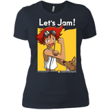 T-Shirts Indigo / X-Small JAMMING WITH EDWARD Women's Premium T-Shirt